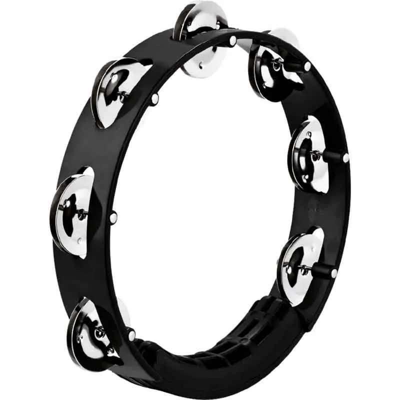Meinl HTT8BK Headliner Series 8" ABS Tambourine Black with Jingle