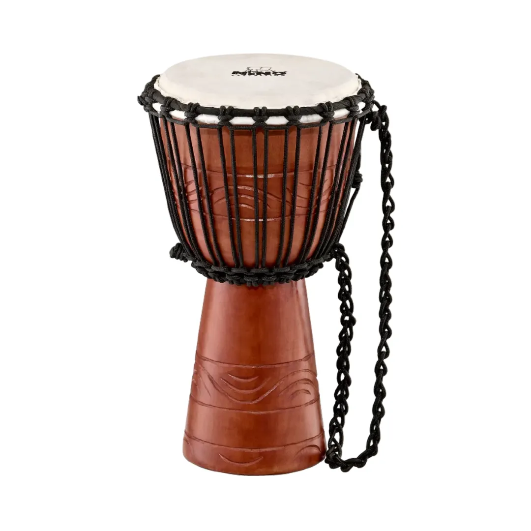 Nino Percussion NINO-ADJ2-S Water Rhythm Series Original African Style 8" Rope Tuned Wood Djembe