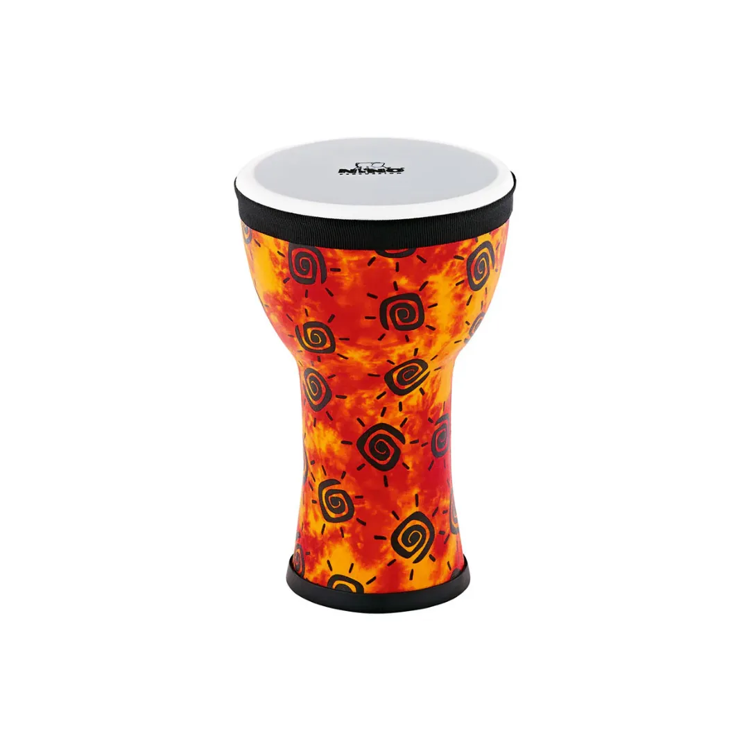 Nino Percussion NINO-EMDJ-SU 6" Elements Mini Djembe, Plastic Head, Sunshine