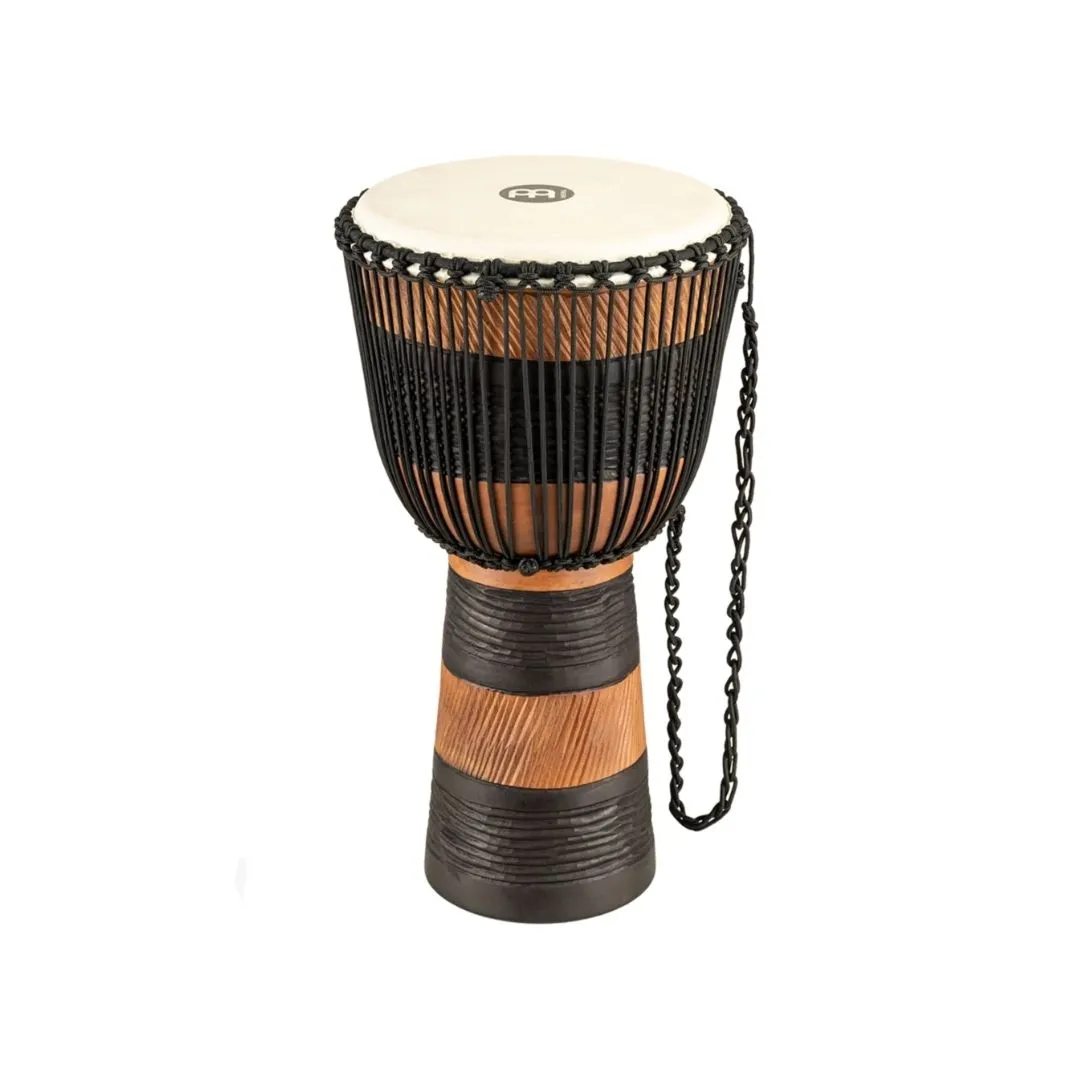 Meinl ADJ3-L+BAG African Style Rope Tuned Wood Djembe 12'' Earth Rhythm Series w/ Bag